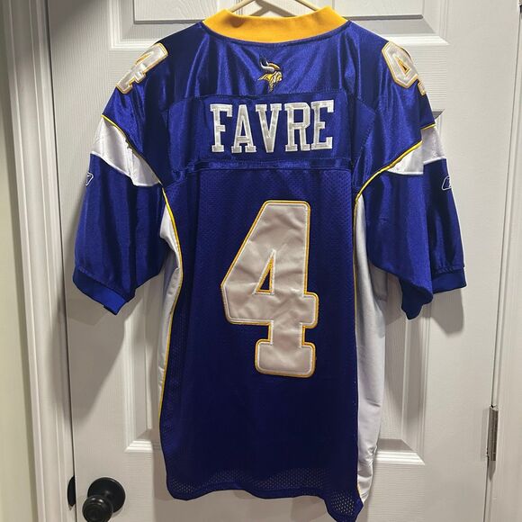 Reebok Brett Favre Minnesota Vikings Jersey NFL Size 48 - Picture 4 of 4
